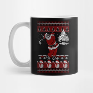 Golf Ugly Christmas Mug